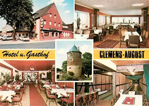 Davensberg Hotel Gasthof Clemens August Gastraeume Kegelbahn Davensberg