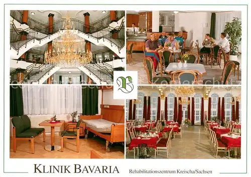 Kreischa Klinik Bavaria Treppenaufgaenge Speisesaal Zimmer  Kreischa