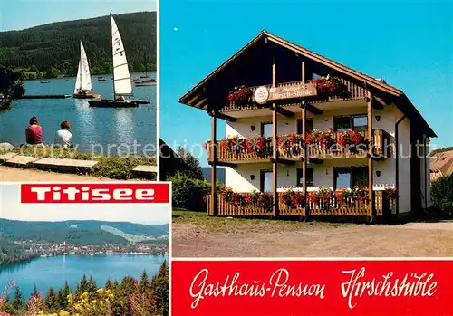 Titisee Gasthaus Pension Hirschstueble Titiseepartie Titisee
