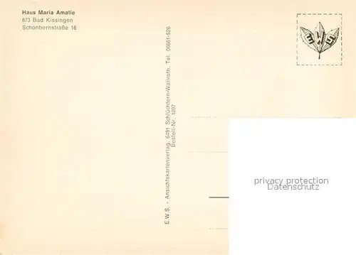 Bad_Kissingen Haus Maria Amalie Brunnen Bad_Kissingen