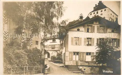AK / Ansichtskarte Buchs_SG Schlossberg Buchs_SG