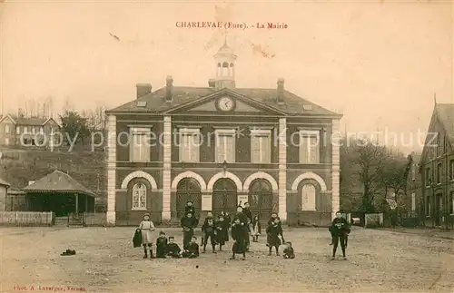 AK / Ansichtskarte Charleval_Eure La Mairie Charleval_Eure