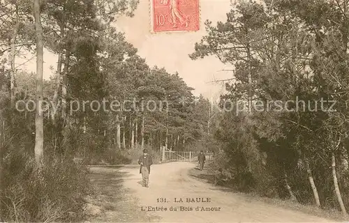 AK / Ansichtskarte La_Baule Escoublac Entree du Bois d Amour La_Baule Escoublac
