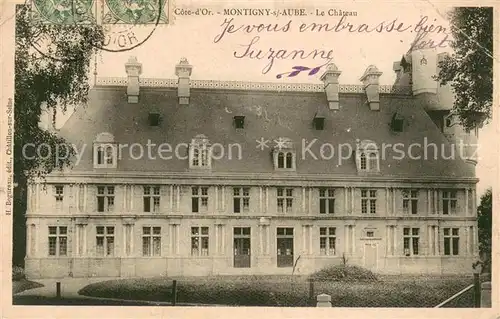 AK / Ansichtskarte Montigny sur Aube Chateau Schloss Montigny sur Aube