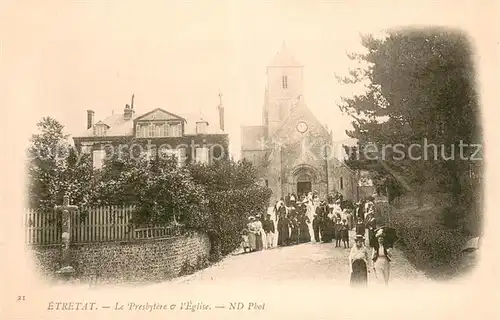 AK / Ansichtskarte Etretat Le Presbytere de l eglise Etretat