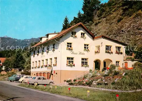 AK / Ansichtskarte Landeck_Tirol Pension Haus Hotz Landeck Tirol