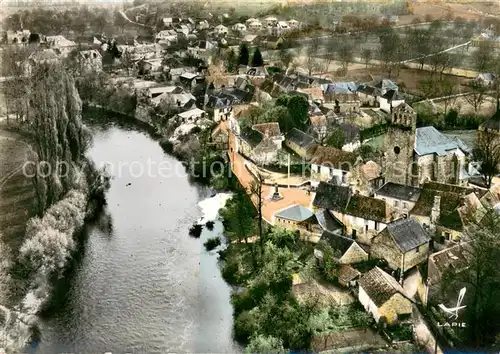 AK / Ansichtskarte Condat sur Vezere Vue aerienne Condat sur Vezere