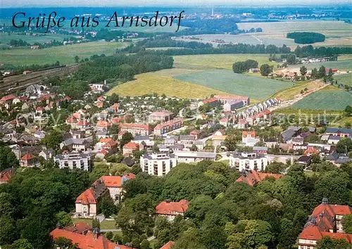 AK / Ansichtskarte Arnsdorf_Dresden Fliegeraufnahme Arnsdorf Dresden