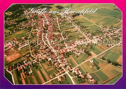 AK / Ansichtskarte Hirschfeld_Gera Fliegeraufnahme Hirschfeld Gera