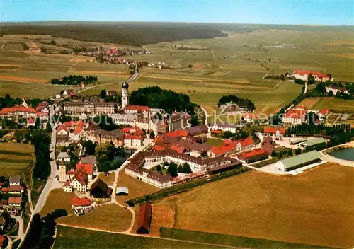 AK / Ansichtskarte Ursberg Kloster und Anstalten Fliegeraufnahme Ursberg