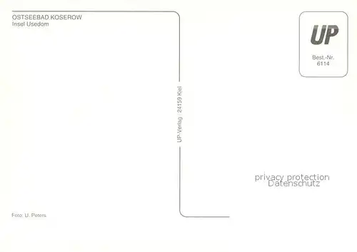 AK / Ansichtskarte Koserow_Ostseebad_Usedom Fliegeraufnahme Koserow_Ostseebad_Usedom