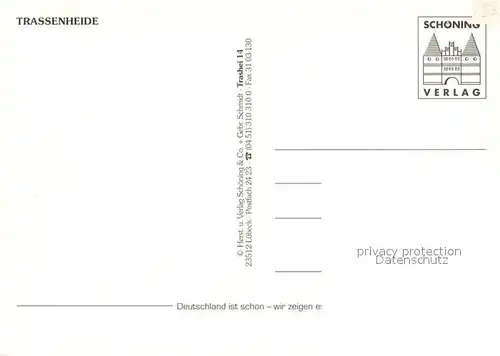 AK / Ansichtskarte Trassenheide_Usedom Fliegeraufnahme Trassenheide Usedom