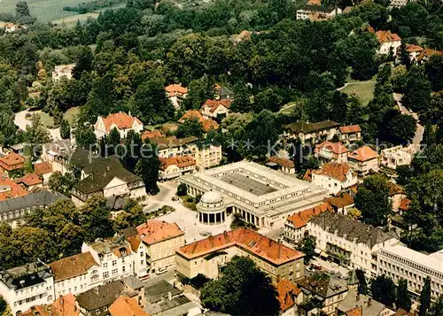 AK / Ansichtskarte Bad_Pyrmont Fliegeraufnahme Kuranlagen Bad_Pyrmont