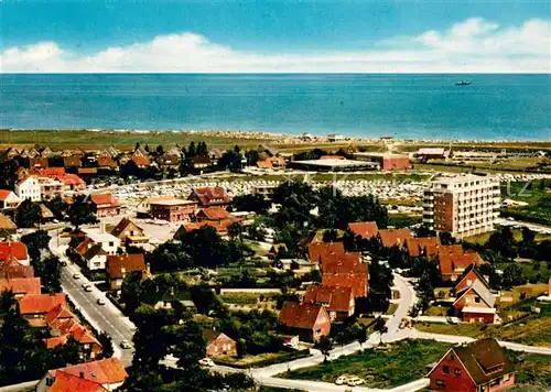 AK / Ansichtskarte Schillig_Horumersiel Fliegeraufnahme 