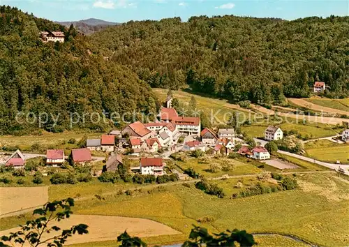 AK / Ansichtskarte Veilbronn Fliegeraufnahme mit Gasthof Lahner Veilbronn