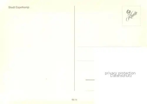 AK / Ansichtskarte Espelkamp Fliegeraufnahme Espelkamp