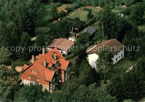 AK / Ansichtskarte Bockum_Lueneburg Haus Hohentann Pension Kirsch Fliegeraufnahme  Bockum Lueneburg