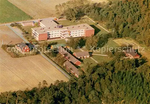 AK / Ansichtskarte Hesel_Ostfriesland Ev Luth Altenheim Fliegeraufnahme  Hesel_Ostfriesland