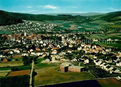 AK / Ansichtskarte Zierenberg Fliegeraufnahme  Zierenberg