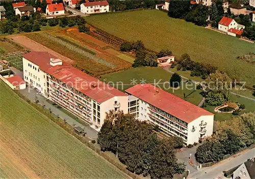 AK / Ansichtskarte Altoetting St Klara Heim Fliegeraufnahme  Altoetting