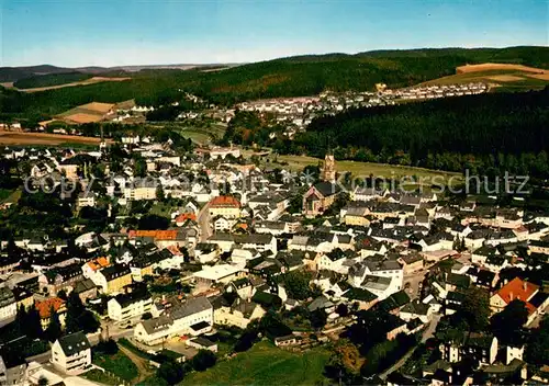 AK / Ansichtskarte Naila Fliegeraufnahme  Naila