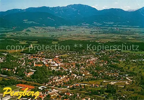 AK / Ansichtskarte Penzberg Fliegeraufnahme  Penzberg