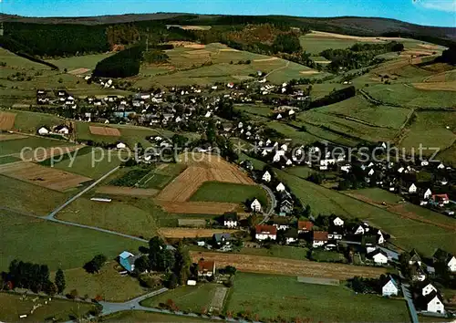 AK / Ansichtskarte Wingeshausen Fliegeraufnahme  Wingeshausen
