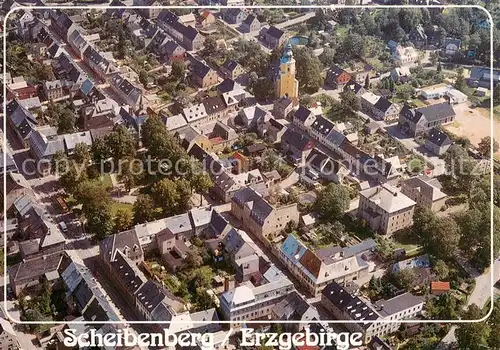 AK / Ansichtskarte Scheibenberg Fliegeraufnahme  Scheibenberg