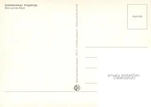 AK / Ansichtskarte Scheibenberg Fliegeraufnahme  Scheibenberg