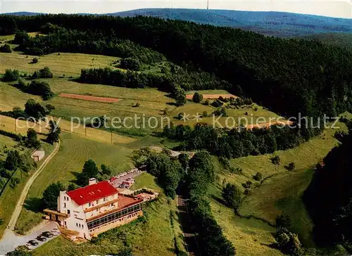 AK / Ansichtskarte Rothenbuch Hotel Gasthof Spechtshaardt Fliegeraufnahme  Rothenbuch
