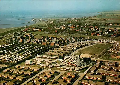 AK / Ansichtskarte Norddeich_Ostfriesland Nordseekuestenbad Fliegeraufnahme Norddeich_Ostfriesland