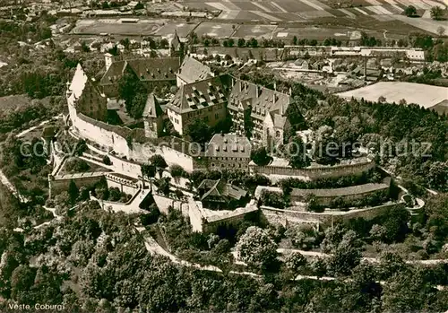 AK / Ansichtskarte Coburg Veste Fliegeraufnahme Coburg