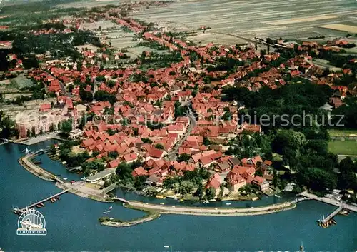 Steinhude_am_Meer Hafen Steinhuder Meer Fliegeraufnahme 