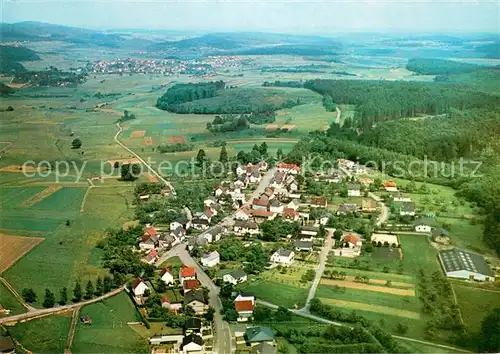 Bellersdorf Pension Restaurant Haus Decker Erholungsort Fliegeraufnahme Bellersdorf