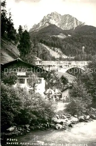 Mieders_Tirol Kaffee Restaurant Kirchbruecke Mieders Tirol