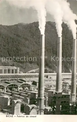 Bicaz_Romania Fabrica de ciment 
