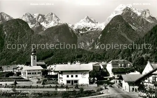 Lofer Panorama mit Loferer Steinberge Lofer