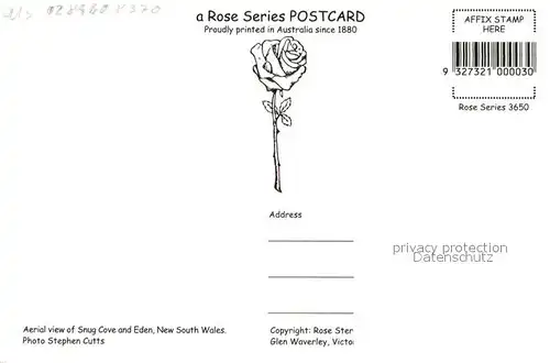 Eden Aerial view of Snug Cove and Eden 