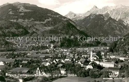 Schruns_Tschagguns mit Golm und Zimba 