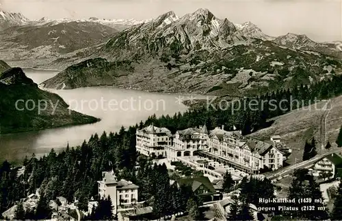 Rigi_Kaltbad Fliegeraufnahme mit Pilatus Rigi_Kaltbad