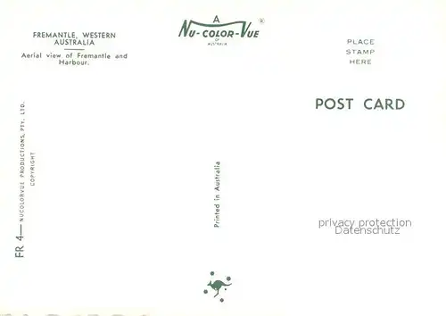 Fremantle Aerial view of Fremantle and Harbour Fremantle