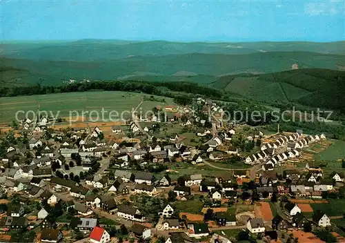AK / Ansichtskarte Weitefeld Hoehenluftkurort im Westerwald Fliegeraufnahme Weitefeld