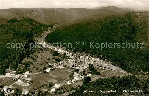 AK / Ansichtskarte Appenthal im Pfaelzerwald Fliegeraufnahme Appenthal