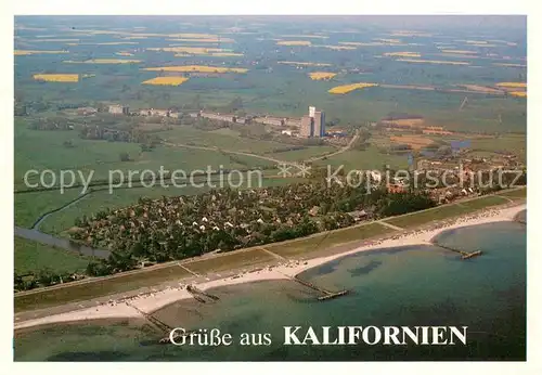 AK / Ansichtskarte Kalifornien_Ostseebad Fliegeraufnahme Kalifornien_Ostseebad