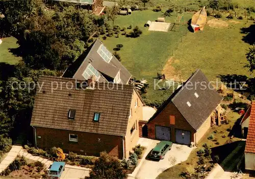 AK / Ansichtskarte Schinkel_Gettorf Gaestehaus Meyer Fliegeraufnahme Schinkel Gettorf