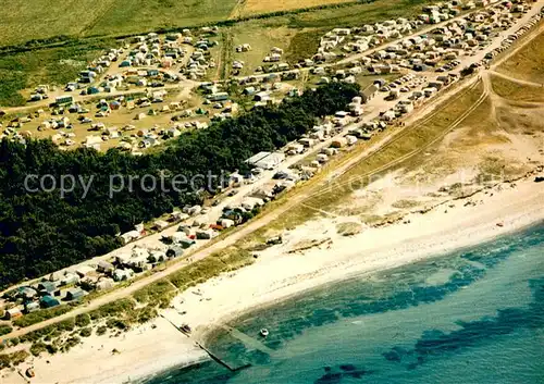 AK / Ansichtskarte Wendtorf Campingplatz am Wendtorfer Strand an der Ostsee Fliegeraufnahme Wendtorf