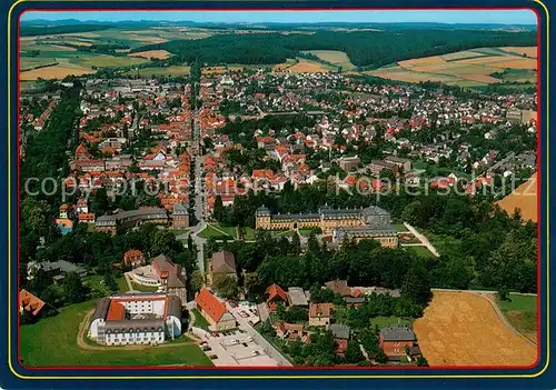 AK / Ansichtskarte Bad_Arolsen mit Schloss Ferienland Waldeck Fliegeraufnahme Bad_Arolsen