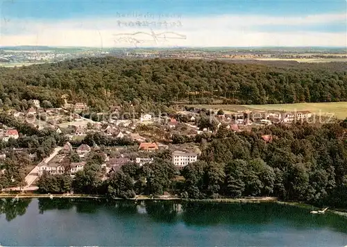 AK / Ansichtskarte Malente Gremsmuehlen Luftkurort Kneipp Heilbad Holsteinische Schweiz Fliegeraufnahme Malente Gremsmuehlen