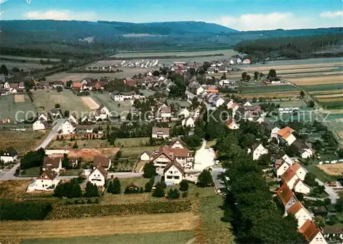 AK / Ansichtskarte Silberborn Hoehenluftkurort im Solling Fliegeraufnahme Silberborn