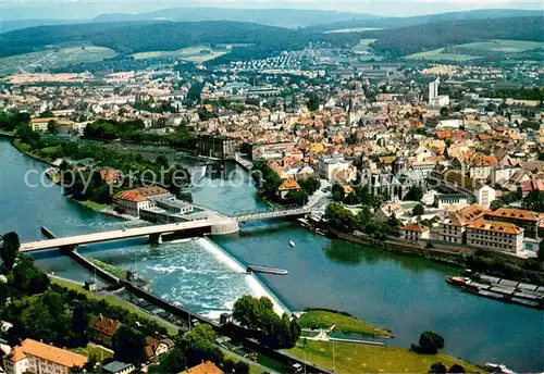 AK / Ansichtskarte Hameln_Weser Fliegeraufnahme Hameln Weser